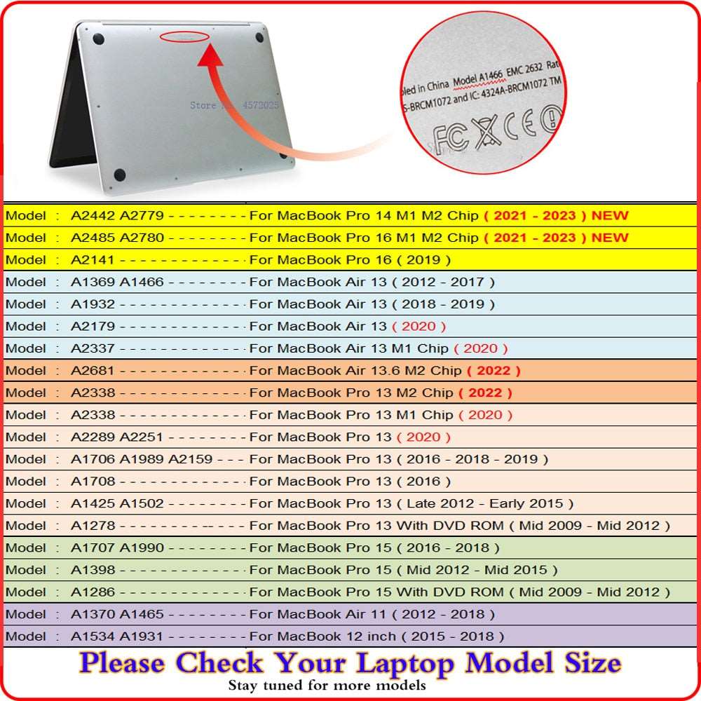 2023 New TPU Soft Laptop case For Macbook Pro 14 case For Macbook Air 13 case M1 M2 Chip Air 13.6 Cover for Macbook Pro 13 case