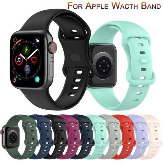 Sport Apple Watch Se 6 5 cinturino 44mm 42mm cinturino cinturino Smart Watch bracciale serie 7 5 4 3 2 1 40mm 38mm accessori Correa