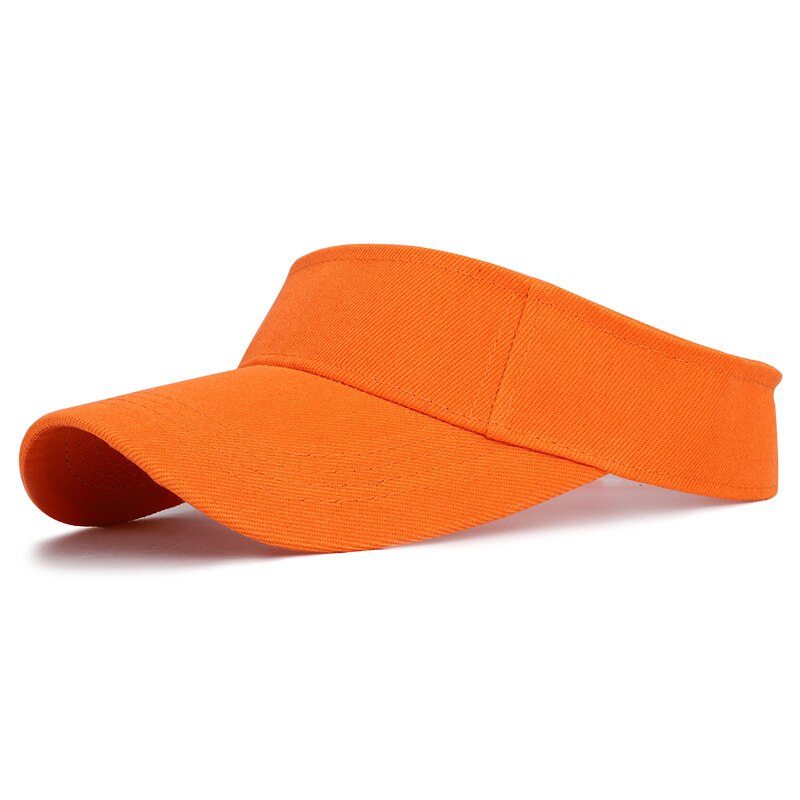 Men's & Women Cap Spring Summer Sports Sun Cap Adjustable Cotton Visor UV Protection Top Empty Tennis Golf Running Sunscreen Hat