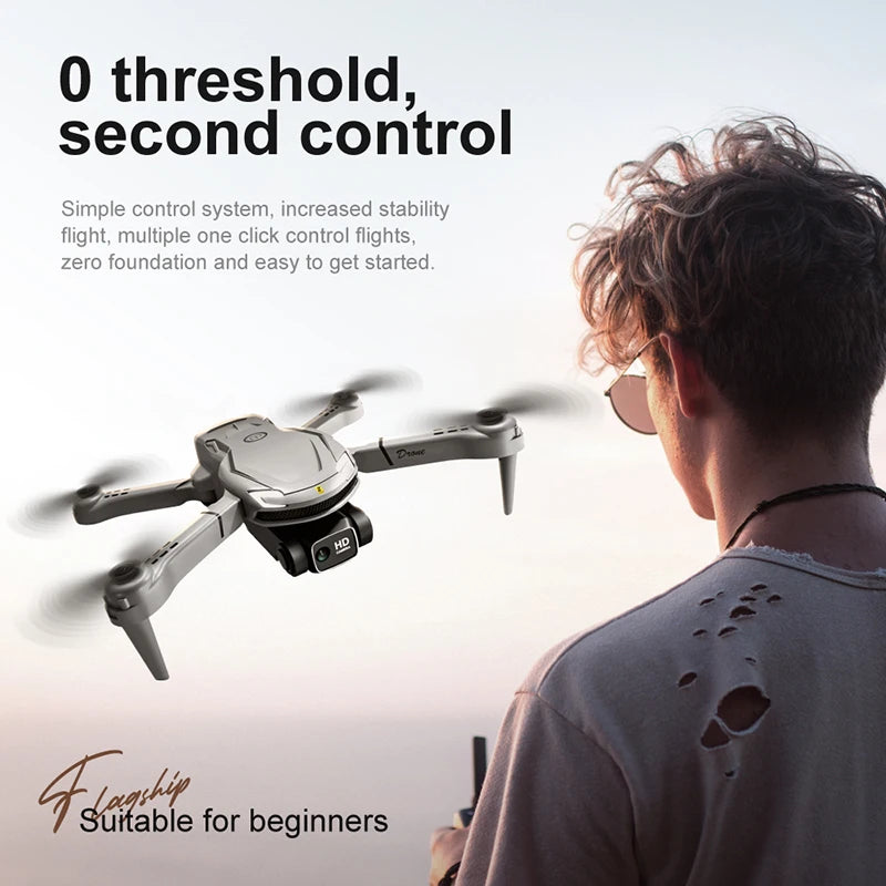 Lenovo V88 Drone 8K 5G GPS Professional HD Aerial Photography Dual-Camera Obstacle Remote Foldable Aircraft Gift Toy 5000M