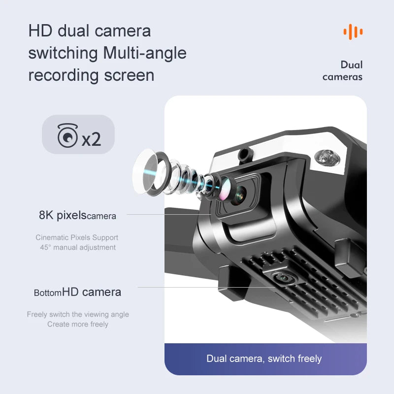 2024 New Drone 8K 5G GPS 4K Professional HD Aerial Photography Obstacle Avoidance Four-Rotor Drone Helicopter RC Distance 5000M