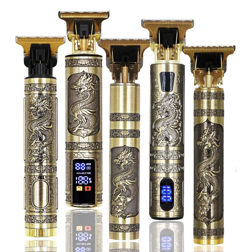 Tondeuse Dragon Vintage T9 Cordless Professional Hair Clippers Electric Trimmers For Men Clipper hair cutting machine Shaver