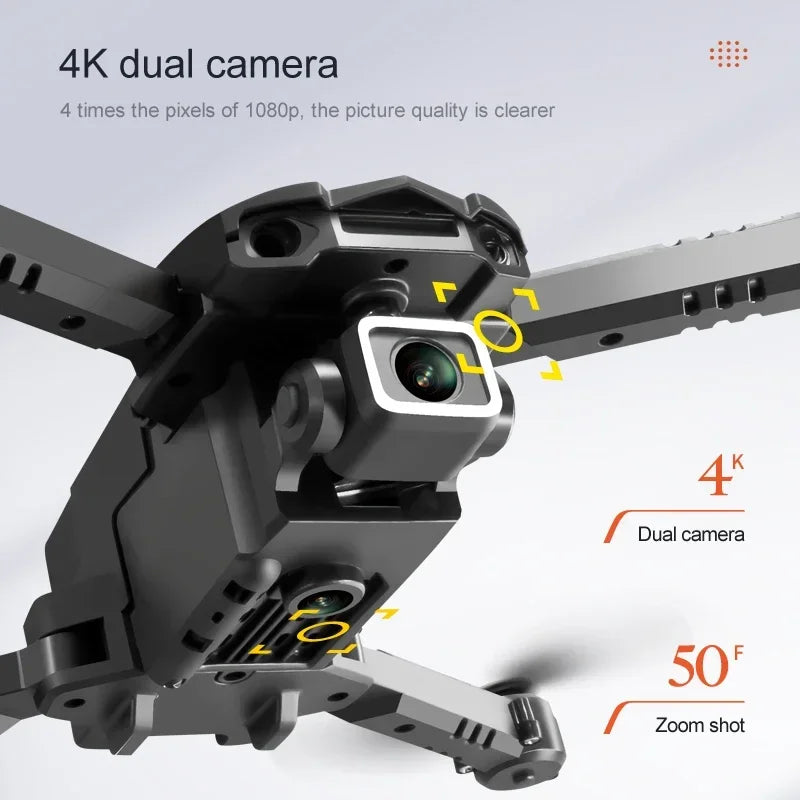 S128 Professional Long Distance Mini Drones Quadcopter RC FPV 4K Aerial Photography Aircraft With HD Camera And GPS Positioning