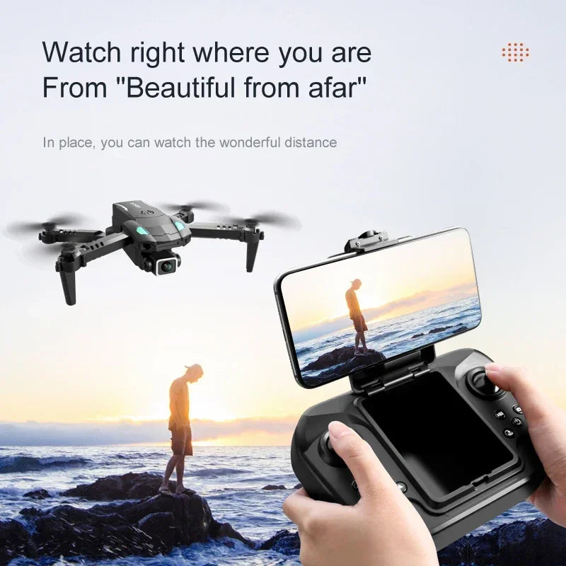 S128 Professional Long Distance Mini Drones Quadcopter RC FPV 4K Aerial Photography Aircraft With HD Camera And GPS Positioning