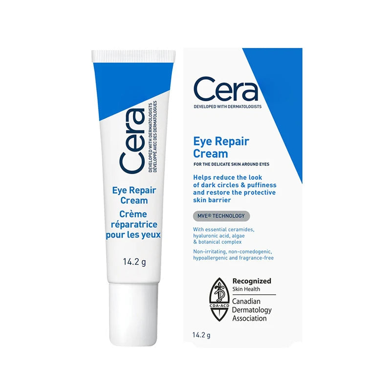 Ceramide Eye Cream Repair Skin Barrier For Dark Circles Under Eyes Puffiness Moisturizing Whitening Anti-Fine Lines Eye Care