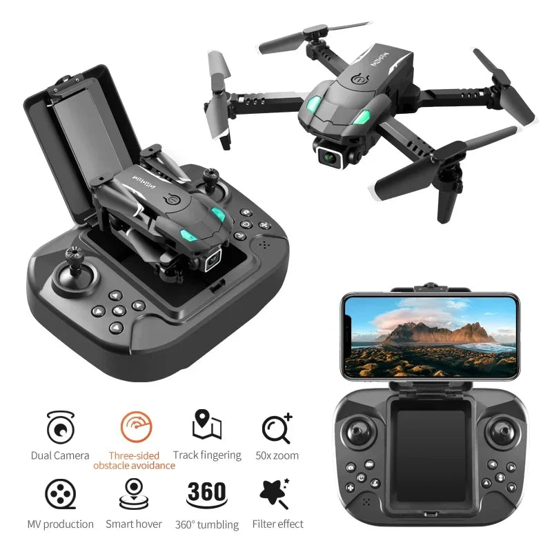 S128 Professional Long Distance Mini Drones Quadcopter RC FPV 4K Aerial Photography Aircraft With HD Camera And GPS Positioning