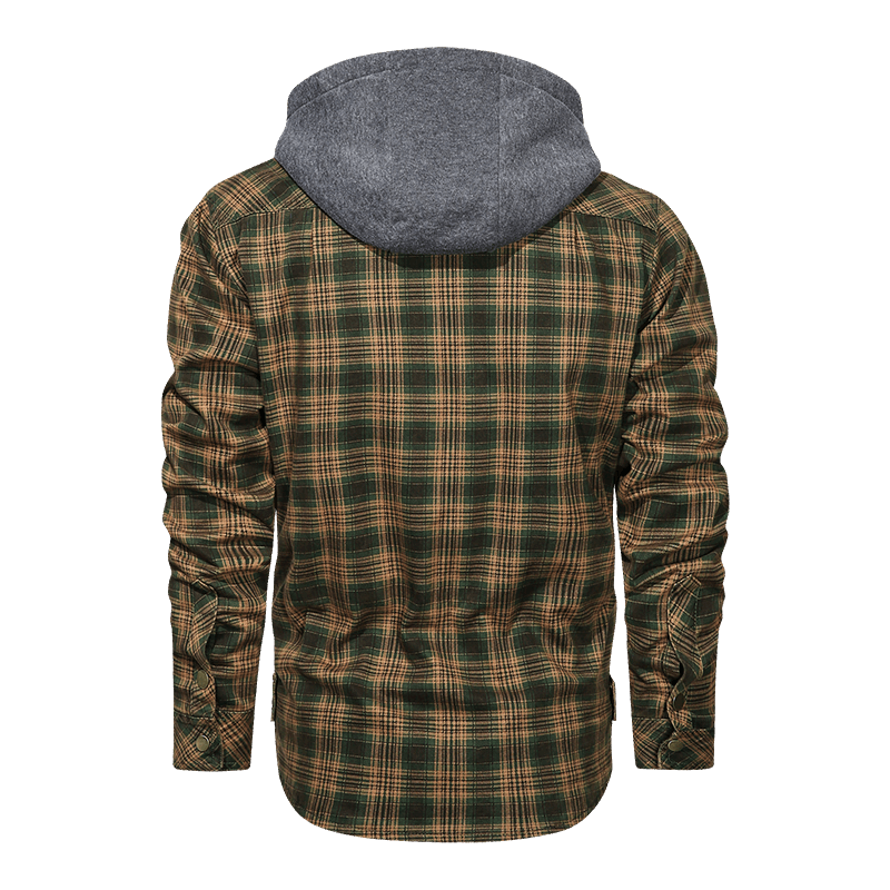 Men Warm Jacket Fleece Thick Autumn Winter Detachable Hoodies Jackets Men Slim Fit Men Clothing