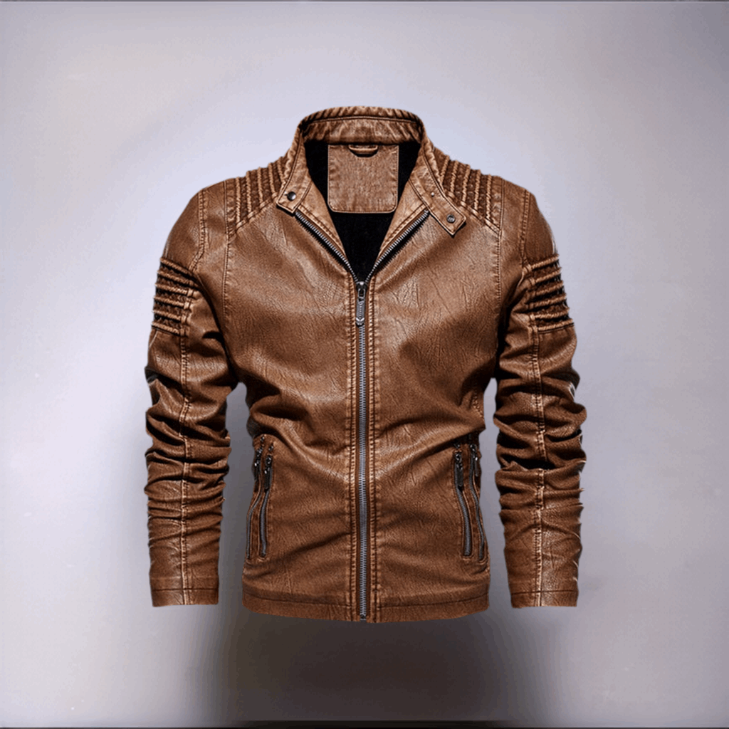 Mountainskin Mens Leather Jacket Winter Autumn Mens Motorcycle PU Coat Warm Fashion Slim Outwear Male Brand Clothing SA812