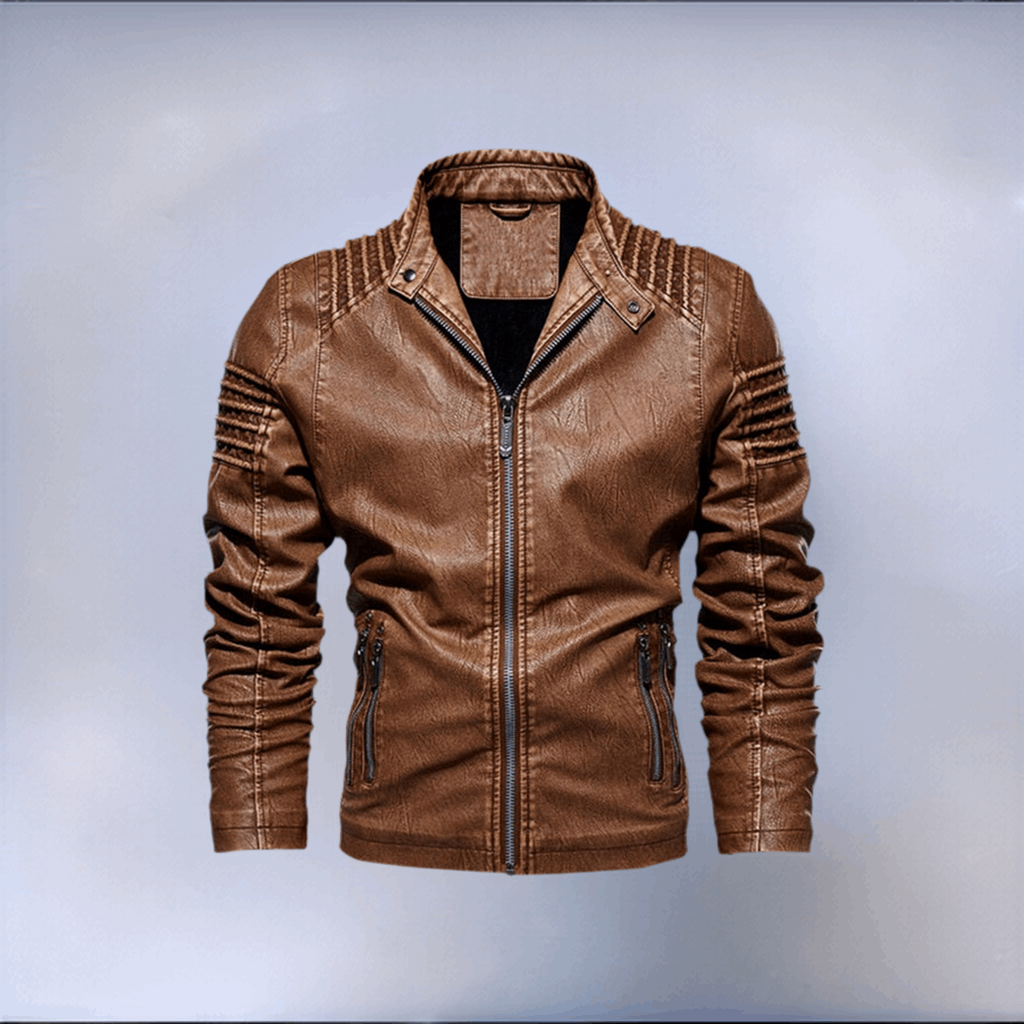Mountainskin Mens Leather Jacket Winter Autumn Mens Motorcycle PU Coat Warm Fashion Slim Outwear Male Brand Clothing SA812