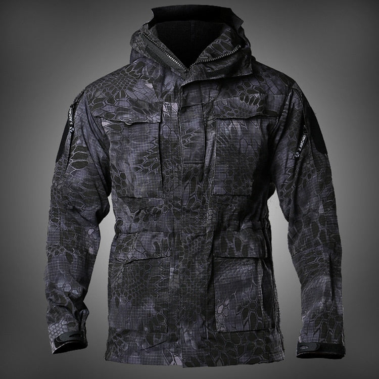 M65 Military Tactical Jackets Men Waterproof Windbreaker Jacket Male Hooded Coat Outdoor Fishing/Trekking Hiking Jackets